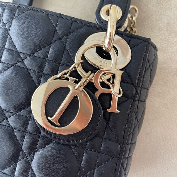 Lady Dior Mini Black - Picture 6 of 9